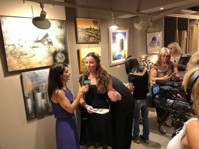 Opening at Galleria d'Arte Mentana, Firenze 22-Sep 2018